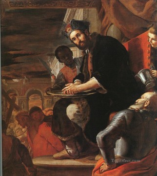 Mattia Preti Painting - Pilato lavándose las manos Barroco Mattia Preti